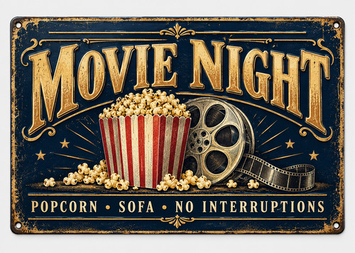 Movie night waterproof - movie,