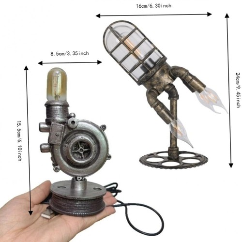 Retro steampunk rocket light - steampunk,
