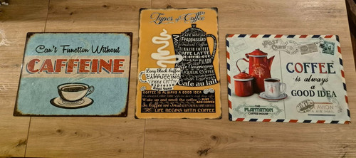 Set retro coffee - retro,