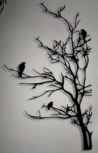 Small birds branch - on,