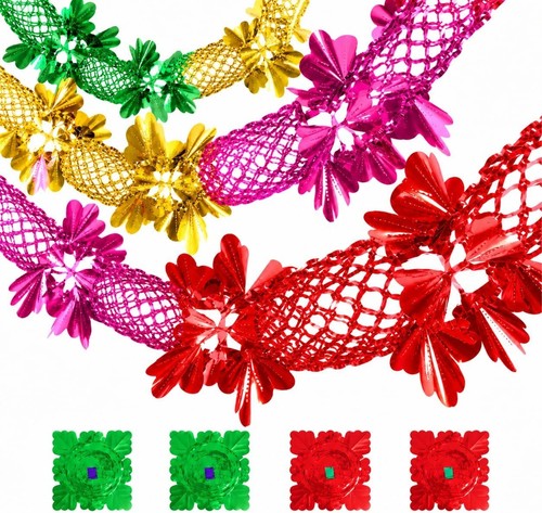 4pcs colorful vintage foil - 4pcs,