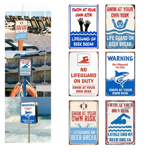 Swim your own risk - swim, tin
