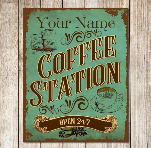 Personalised coffee station - coffee,