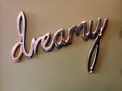 Vintage style dreamy cursive - style,