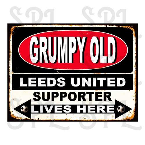 Grumpy leeds supporter retro - supporter,