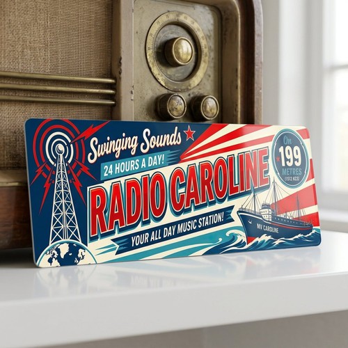 Radio caroline metal - radio,