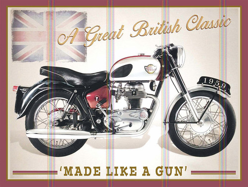 Royal enfield classic retro - royal,