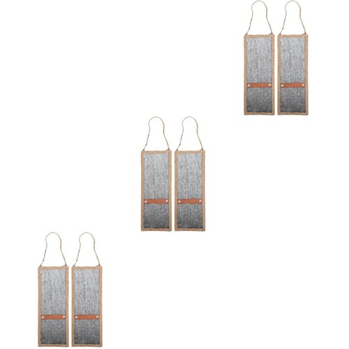 6pcs vintage wooden hanging - vintage,