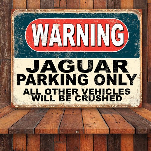 Funny warning jaguar parking - funny,