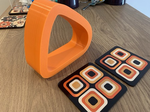 1970s style orange retro - 1970s,