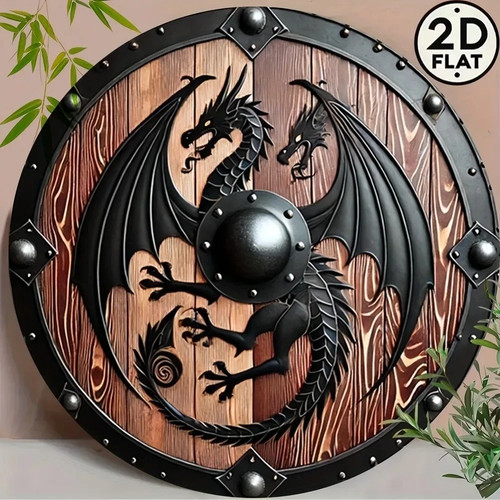 Nordic viking beast shield - nordic,