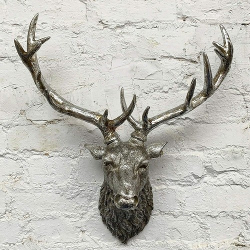 Wall mounted stag head - wall,