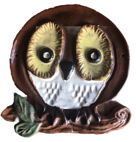 Vintage mid century owl - vintage,