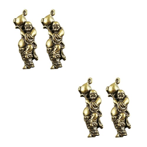 Retro brass maitreya - brass,