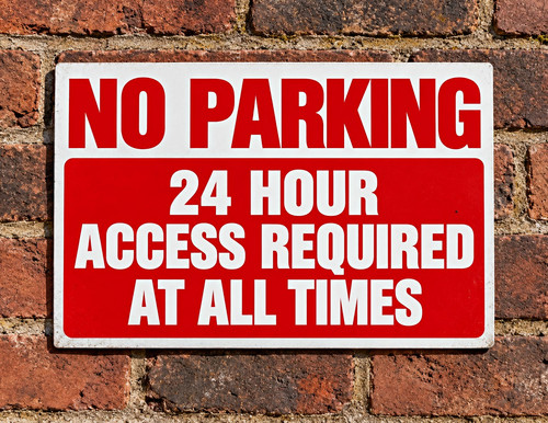 Vintage retro metal wall - metal, sign