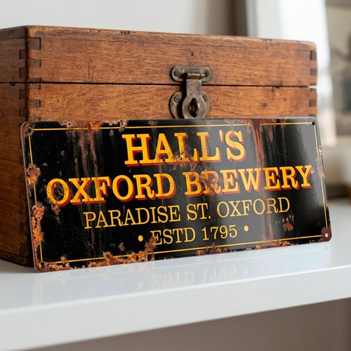 Hall oxford brewery metal - oxford,