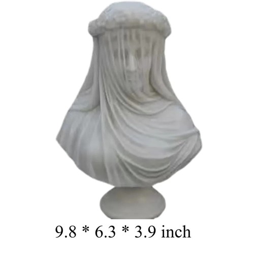 Abstract veiled maiden - veiled, bust