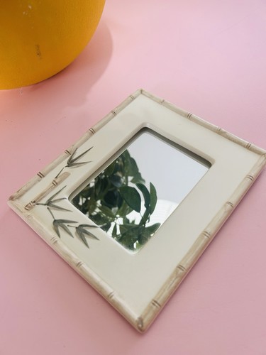 Vintage ceramic bamboo - vintage, mirror