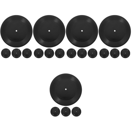 Black abs plastic vinyl - black,