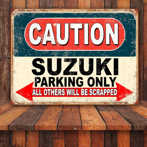 Funny caution suzuki parking - funny,