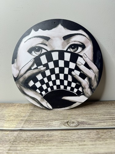 Modern monochrome face metal - monochrome,