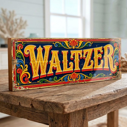 Waltzer fairground wood - waltzer,