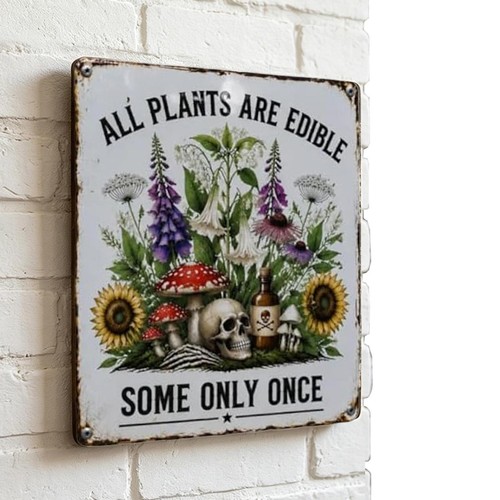 All plants are edible - are, some