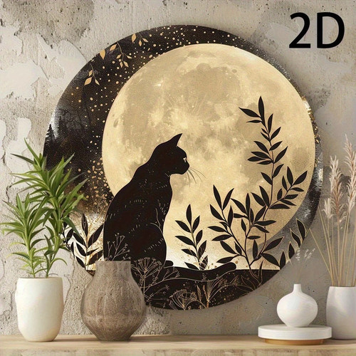 Vintage black cat - vintage,