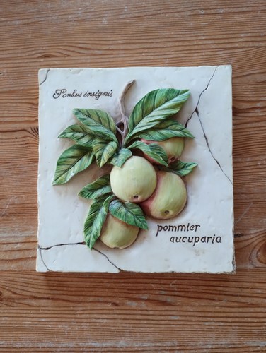 Vintage handpainted ceramic - handpainted,